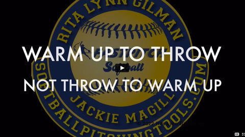 Online Video: WARM UP TO THROW NOT THROW TO WARM UP
